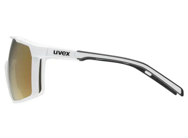 Uvex MTN Perform S goggles White Matt/Mirror Gold