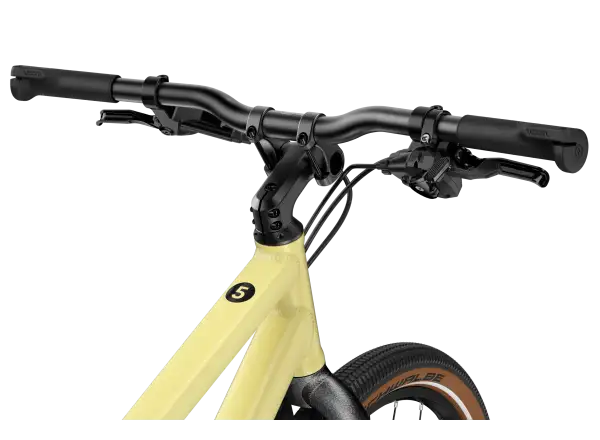 Woom 5 EXPLORE kids bike mellow yellow