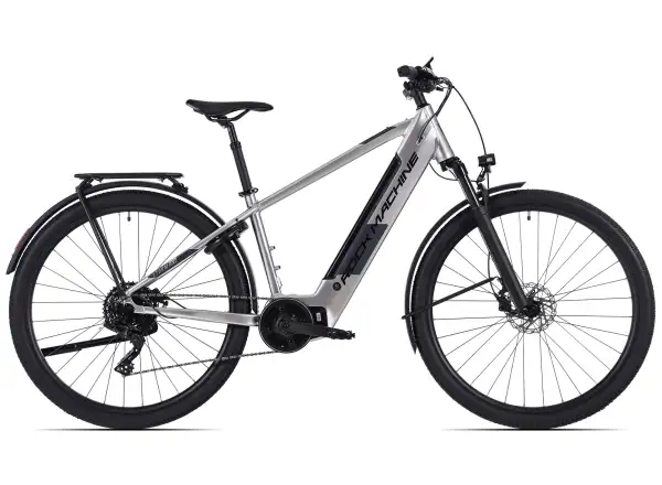 Rock Machine eSTORM 70 TOUR mountain e-bike Gloss Silver/Black/Grey