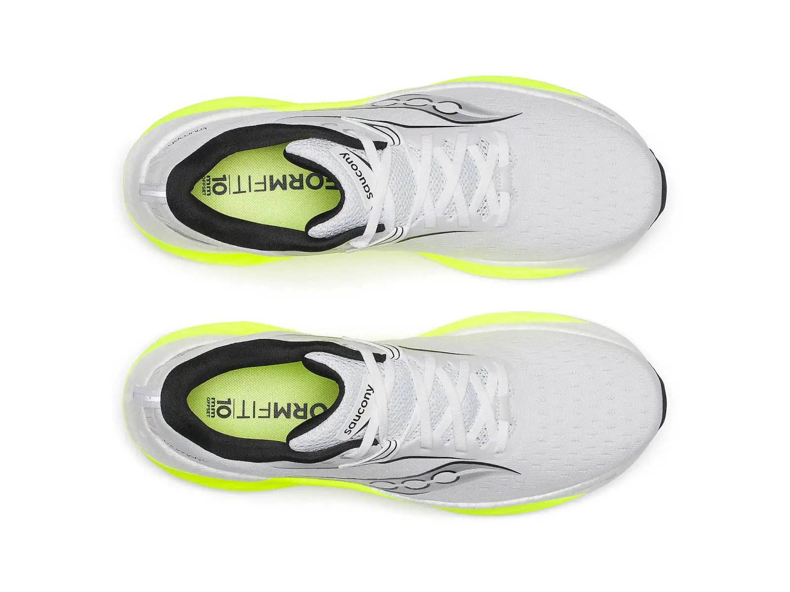 Saucony Triumph 22 men's running shoes White/Citron