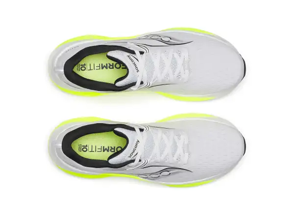 Saucony Triumph 22 men's running shoes White/Citron