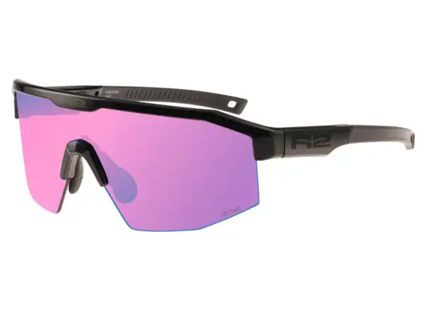 R2 Gain sunglasses matte black/pink revo lenses