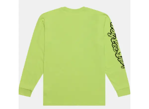 Troy Lee Designs Peace Out men's long sleeve shirt Glo Yellow