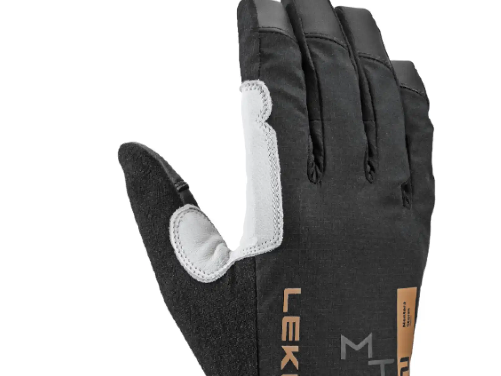 Leki Montera Storm alpine gloves Black/White/Brown