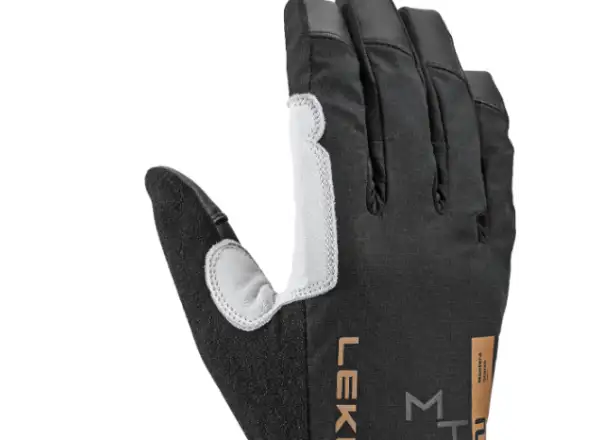 Leki Montera Storm alpine gloves Black/White/Brown