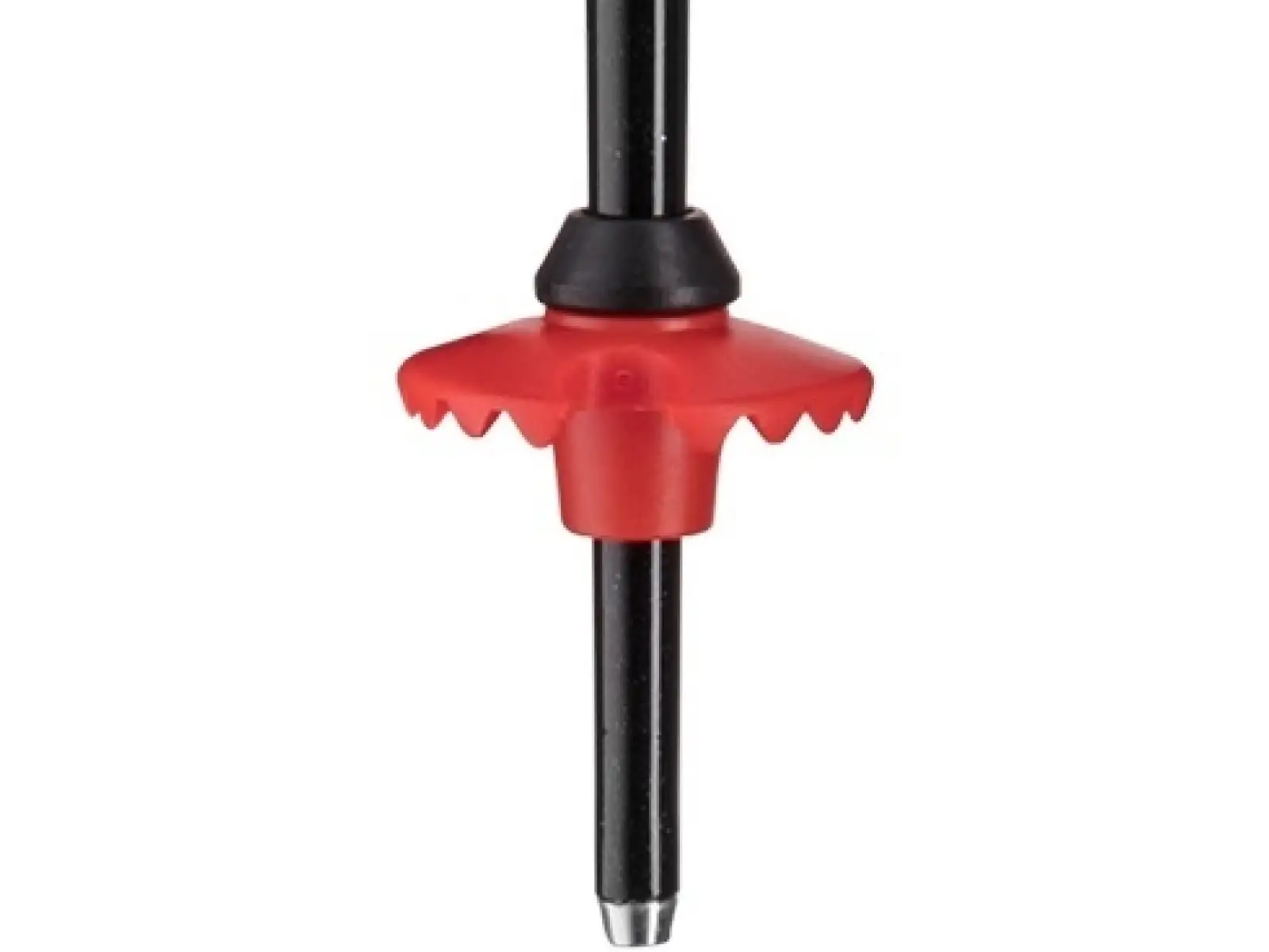 Leki Rider Vario ski poles black/white/neon red