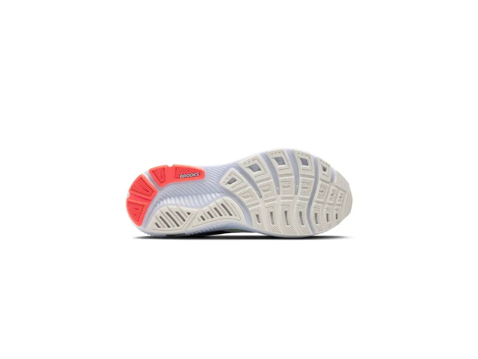 Brooks Ghost 17 men's running shoes White/Pink Clay/Gecko