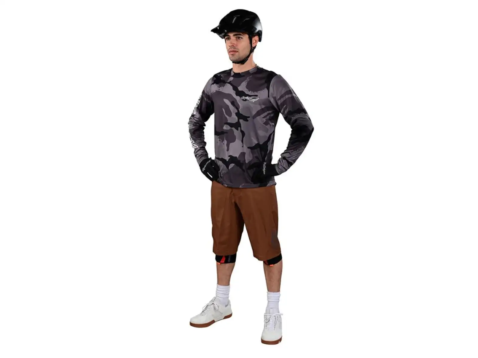 Troy Lee Designs Flowline men's shorts with liner Dark Canvas