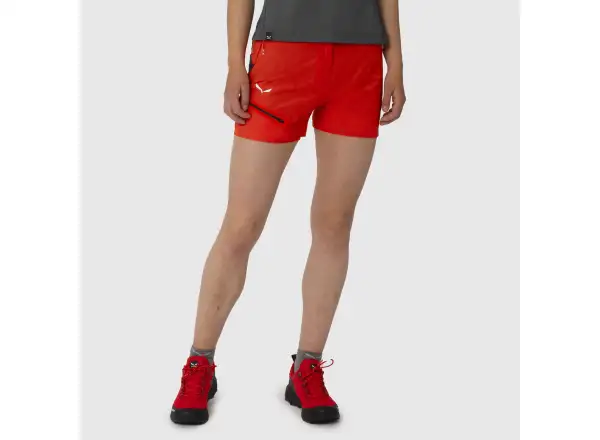 Salewa Pedroc PRO Durastretch Cargo women's shorts Flame