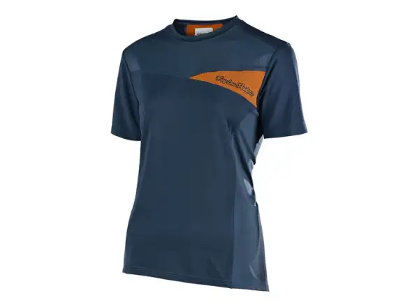 Troy Lee Designs Skyline women's jersey short sleeve Slate/Heather Bourbon