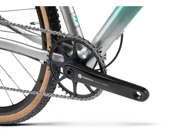 Bombtrack Tension 2 cyclocross bike Glossy Grey / Green