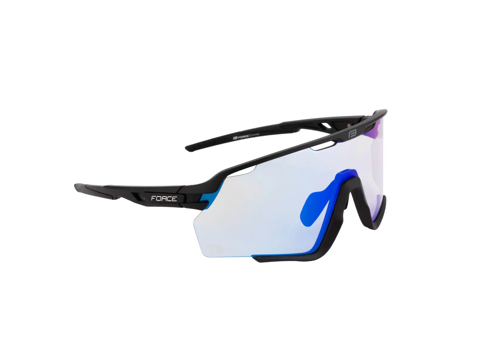 Force Cyclone glasses black/blue photochromic lens