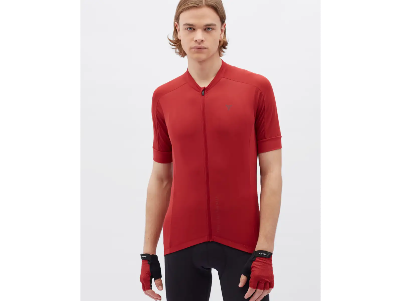 Silvini Carnio men's jersey short sleeve Merlot