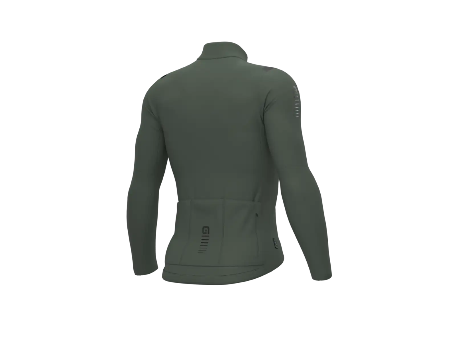 Alé R-EV1 Warm Race men's jersey insulated long sleeve Pier Green
