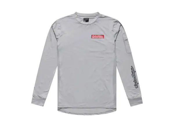 Troy Lee Designs Ruckus Ride Tee men's jersey long sleeve Custom Paint Mid Gray