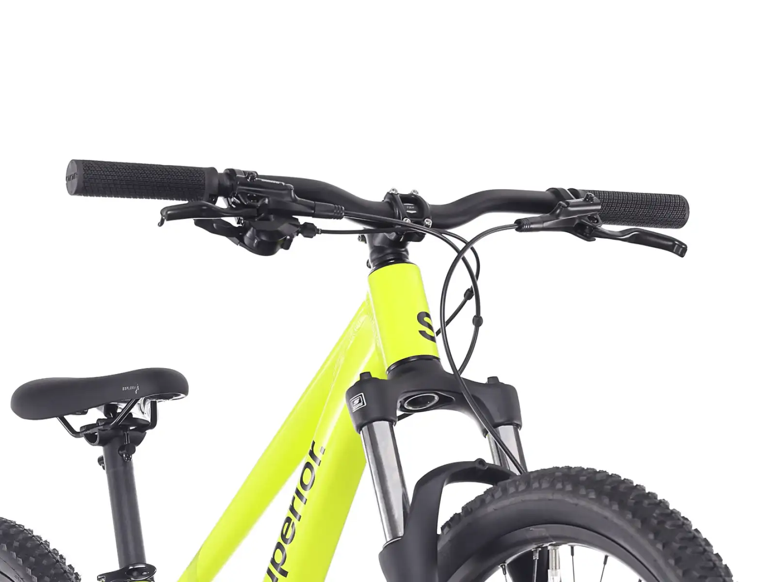 Superior RACER 27 kid's bike Matte Radioactive Yellow