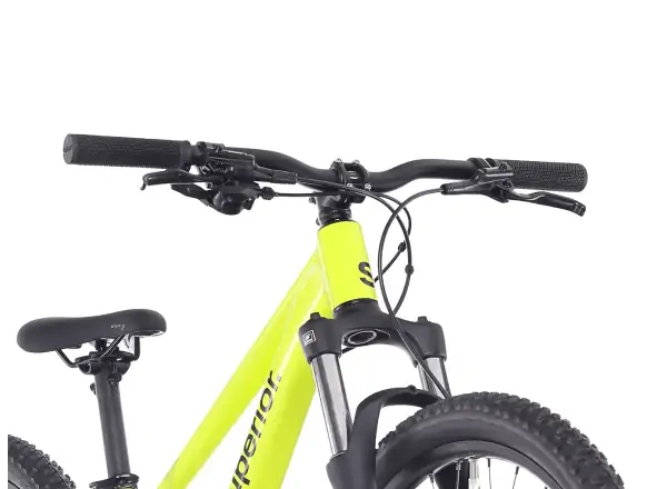 Superior RACER 27 kid's bike Matte Radioactive Yellow