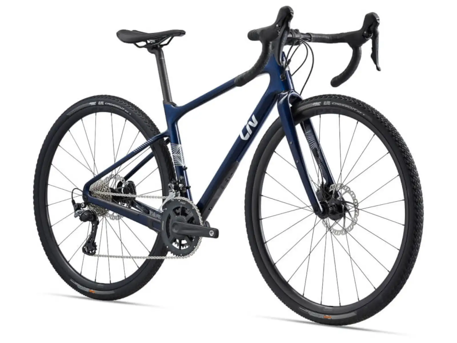 Liv Devote Advanced 2 Candy Navy gravel bike