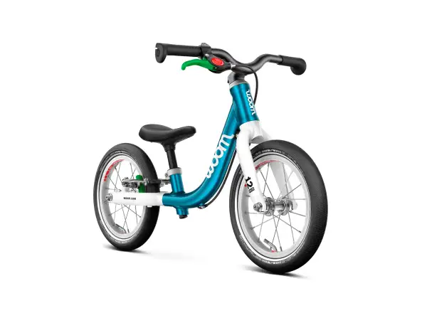 Woom GO 1 children's balance bike 12" Metallic Blue