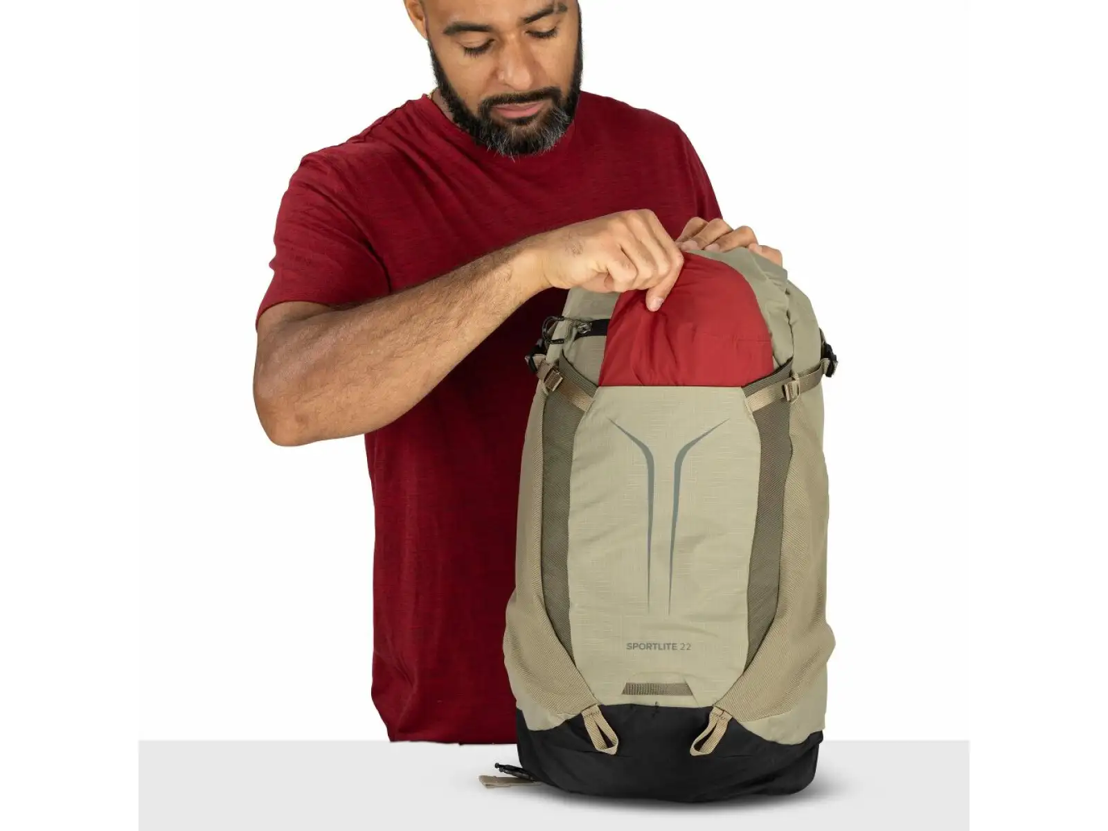 Osprey Sportlite backpack 22 l Graphite purple