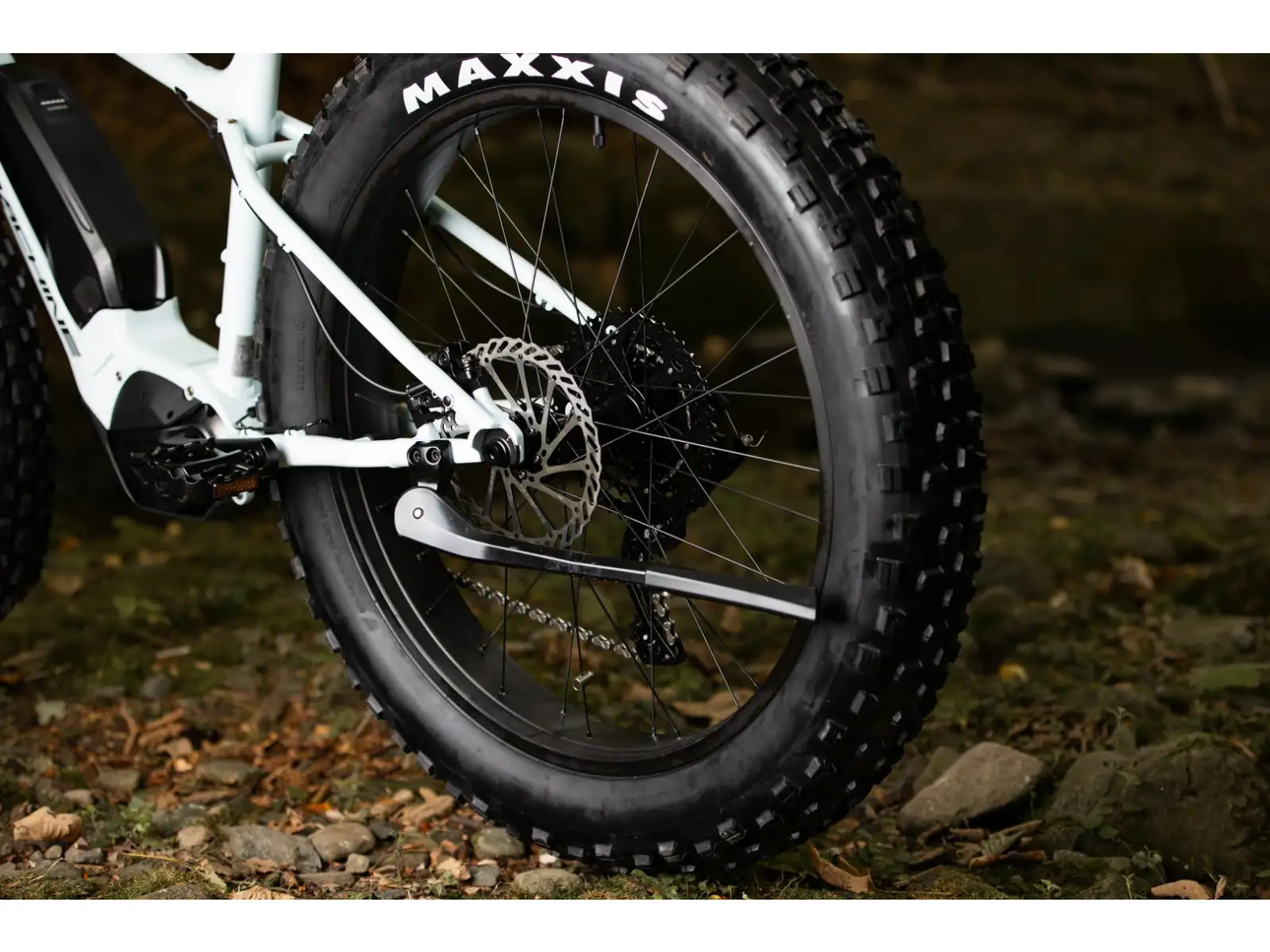 Rock Machine VYÖRY e50 S fatbike e-bike Gloss White/Black SAMPLE