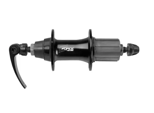 Force VB-36 rear hub with rubber cover 36 holes black