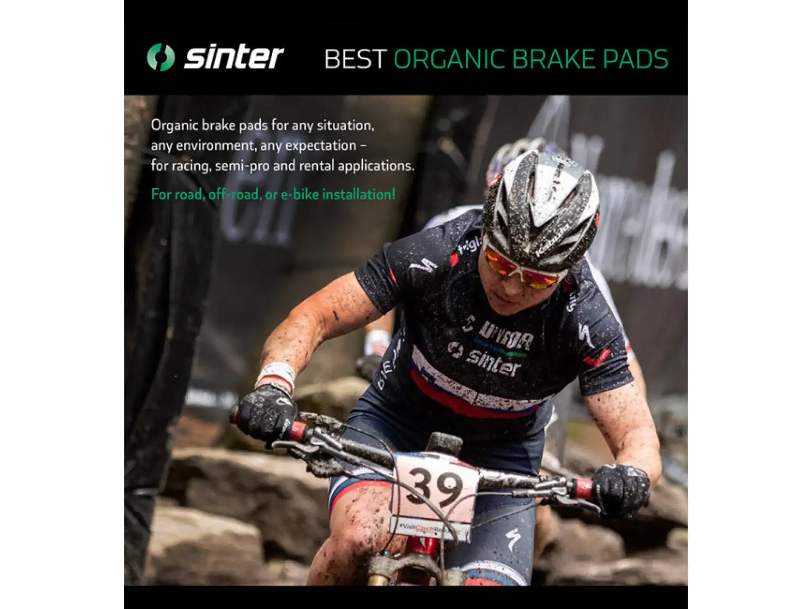 Sinter SRAM Elixir Trail, G2, Guide brake pads semi-metal black