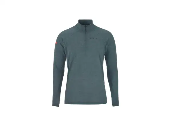 Craft ADV SubZ Wool men's running shirt long sleeve green