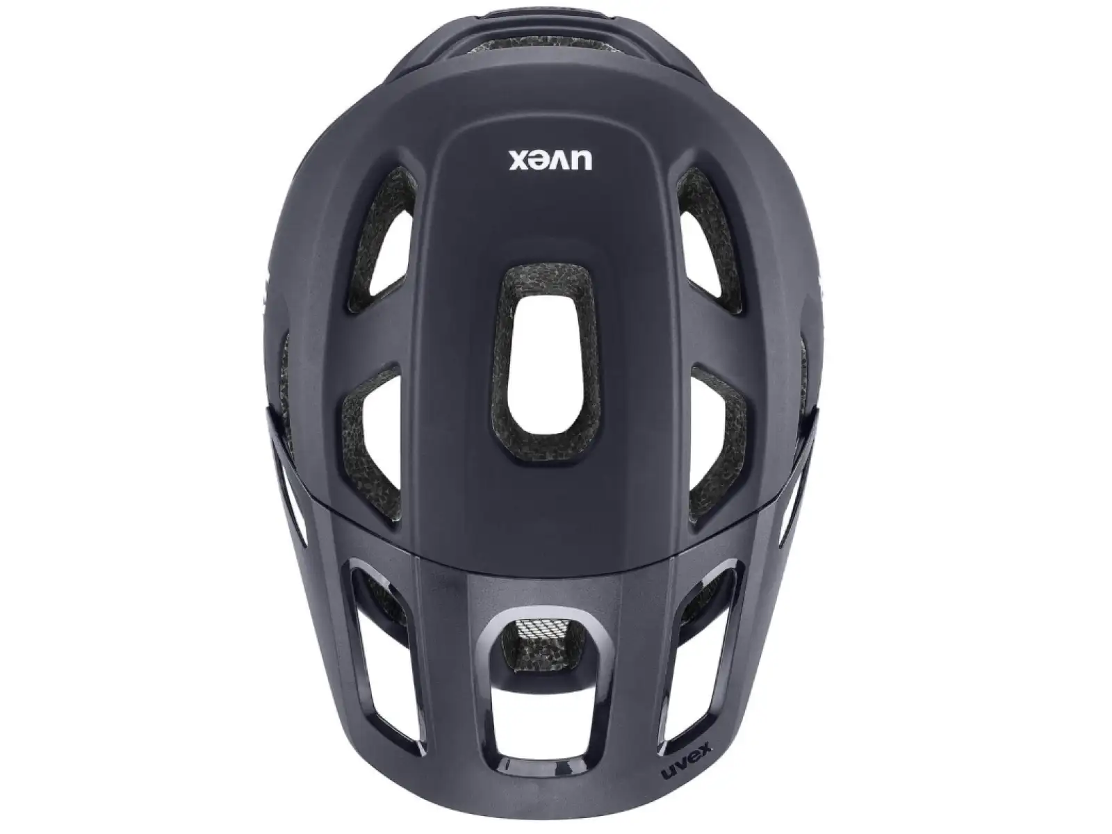 Uvex React MTB helmet Deep Space/Azure Matt