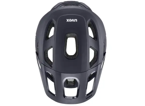 Uvex React MTB helmet Deep Space/Azure Matt