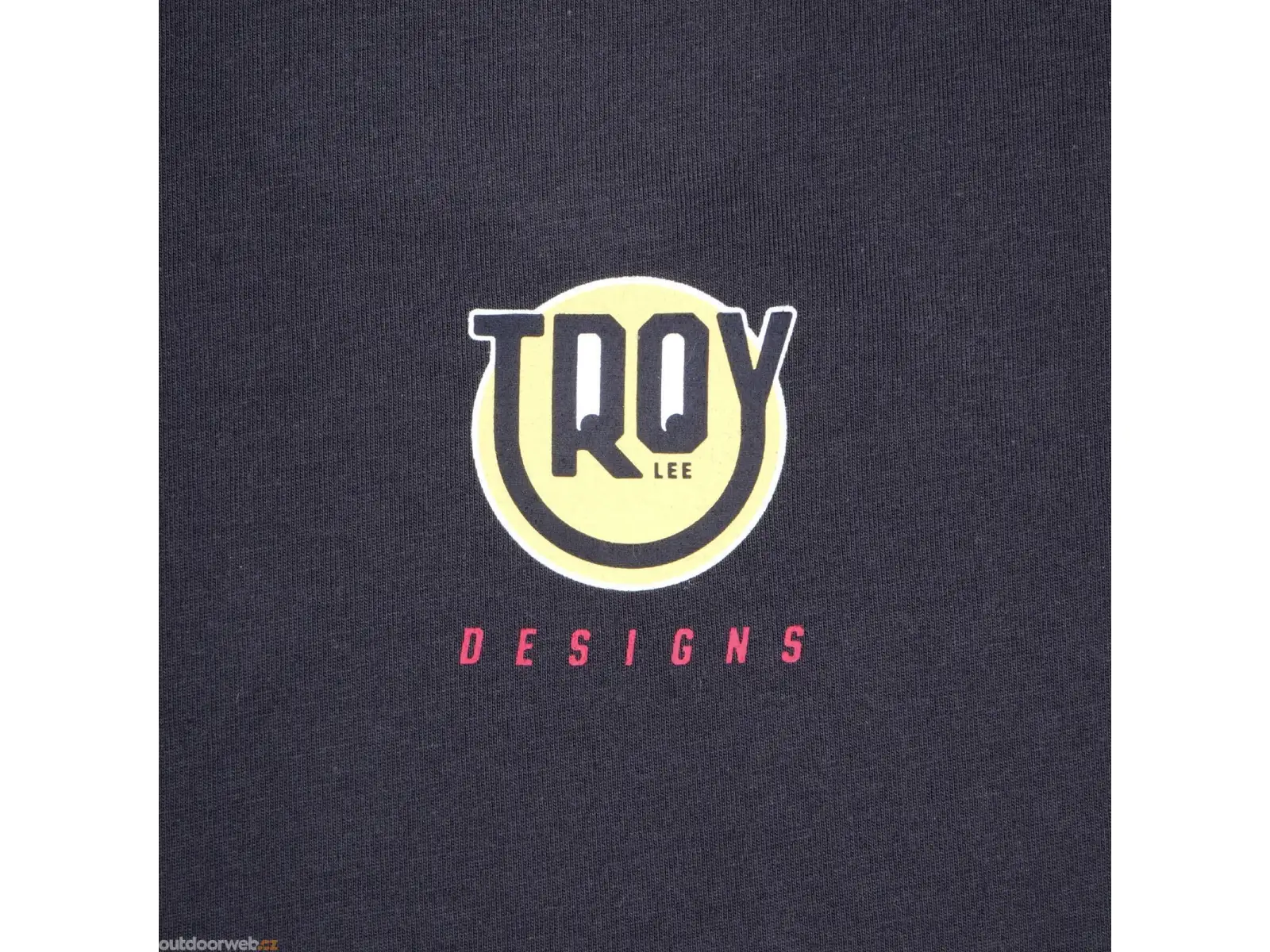 Troy Lee Designs Happy Dayz women's short sleeve T-shirt Carbon