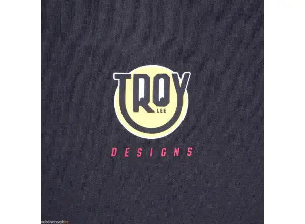 Troy Lee Designs Happy Dayz women's short sleeve T-shirt Carbon