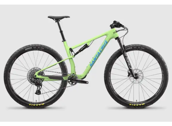 Santa Cruz Blur 4 C TR GX AXS 29" mountain bike Sea Foam