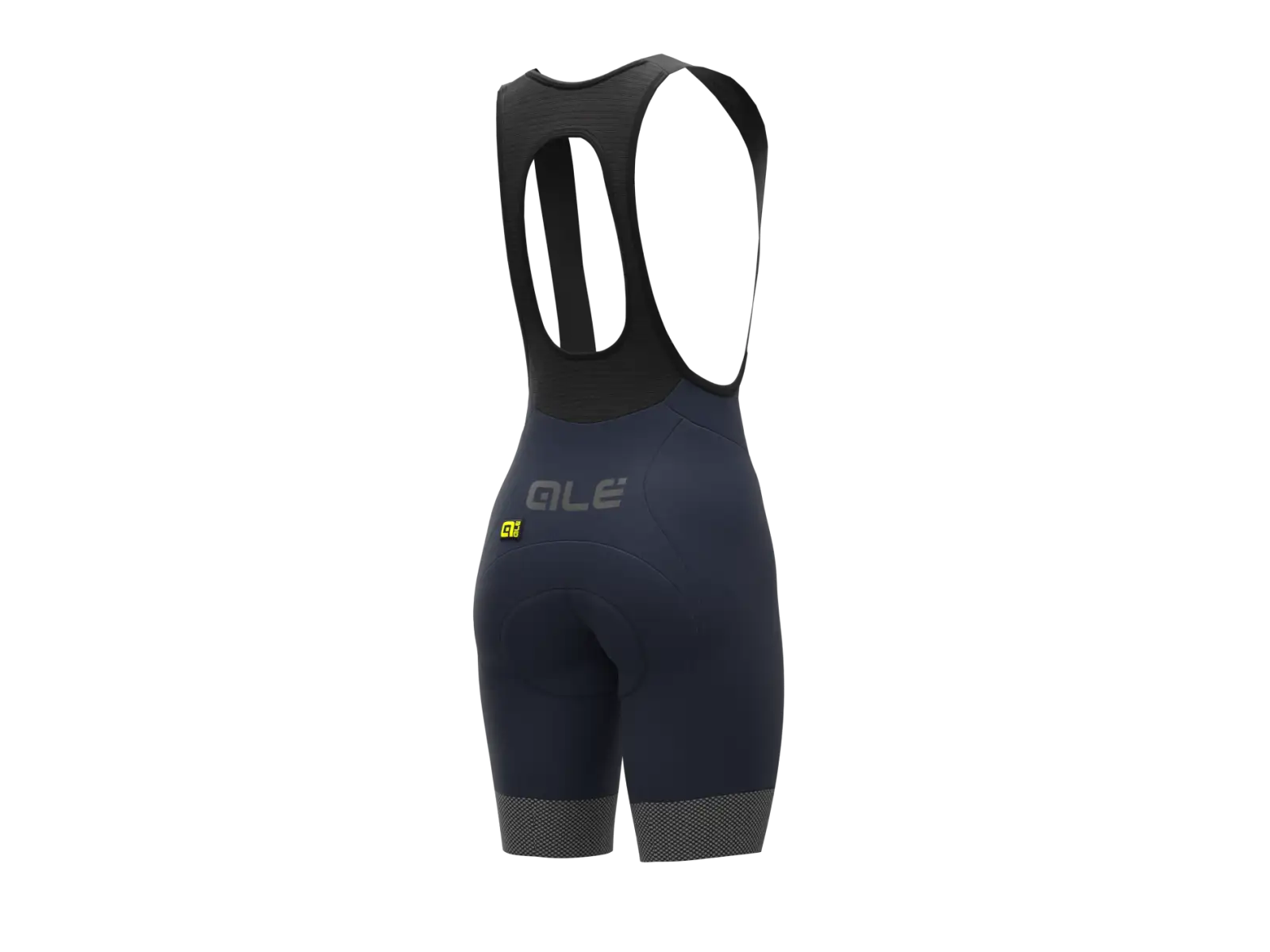 Alé R-EV1 GT 2.0 women's shorts with pad and braces Blue