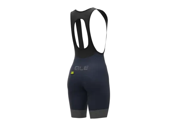 Alé R-EV1 GT 2.0 women's shorts with pad and braces Blue