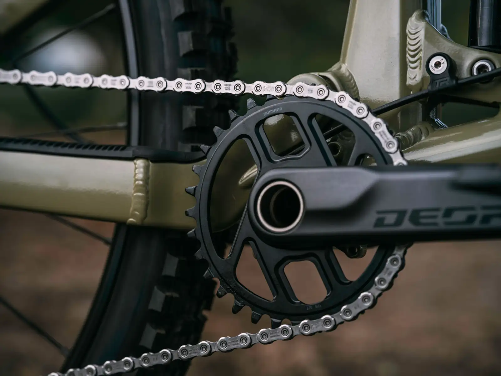 Shimano Deore FC-M6200-1 crankset 1x12sp. 170 mm, 32 teeth
