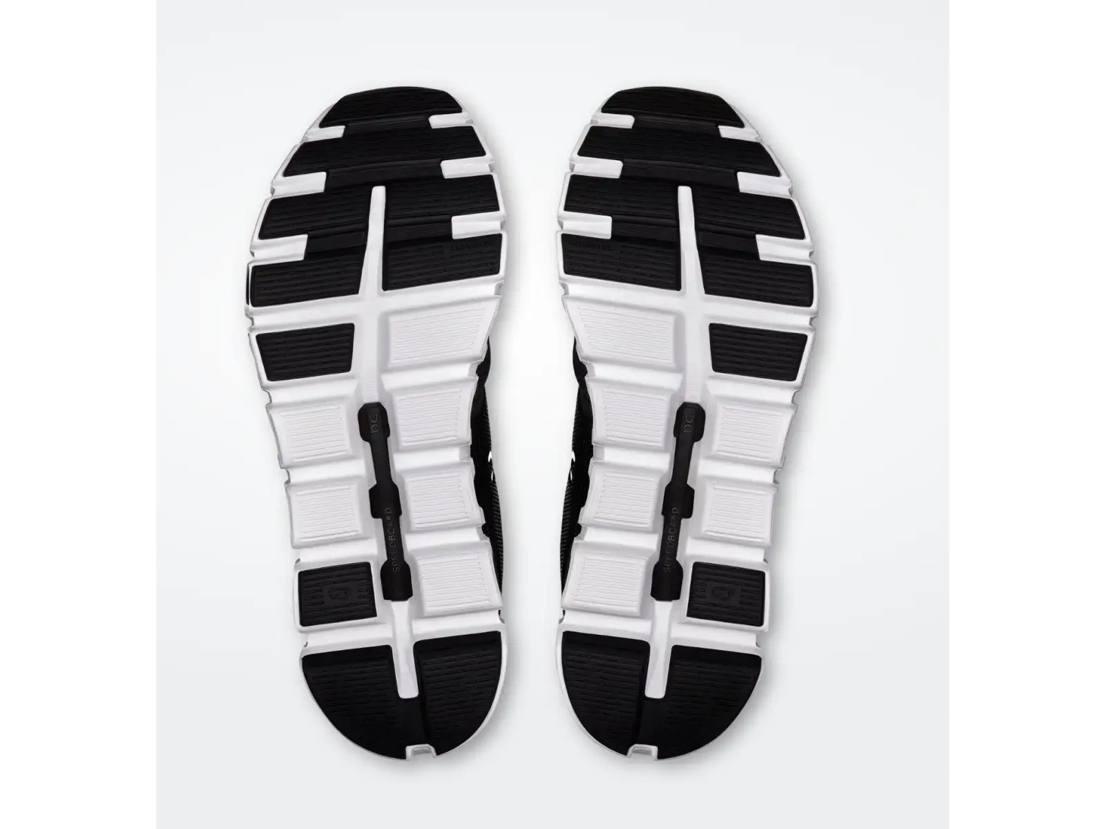 On Cloud 6 women's running shoes Black/White