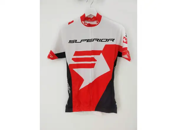 Superior Race women's jersey short sleeve white/red