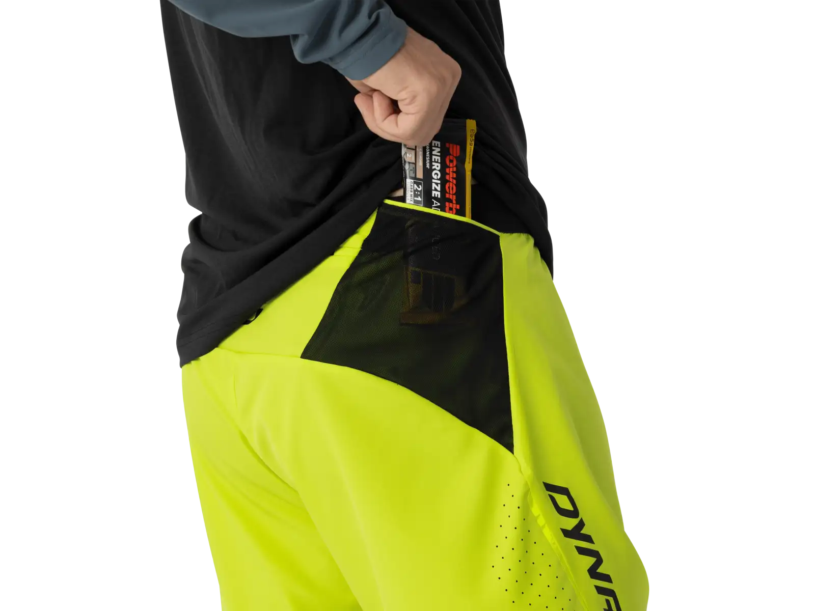 Dynafit Alpine Pro 2-in-1 men's running shorts Ultra Yellow
