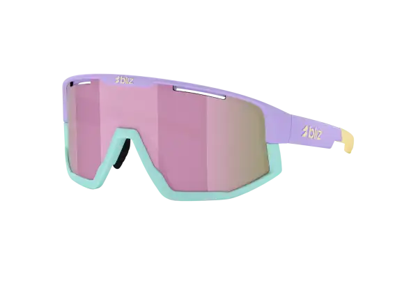 Bliz Fusion Small sunglasses Matt Pastel Purple/Brown&Rose Mirror