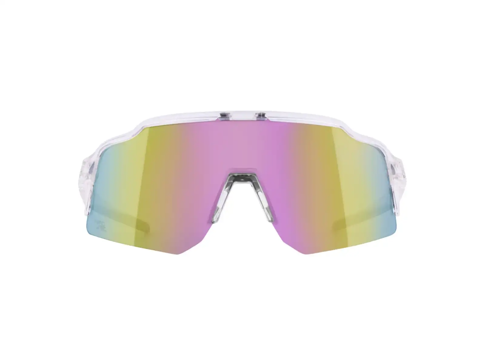 Force Strive cycling glasses transparent/purple-yellow lens