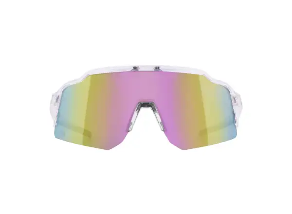 Force Strive cycling glasses transparent/purple-yellow lens