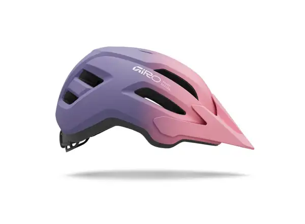 Giro Fixture II Youth children's helmet Mat Light Pink/Purple Fade