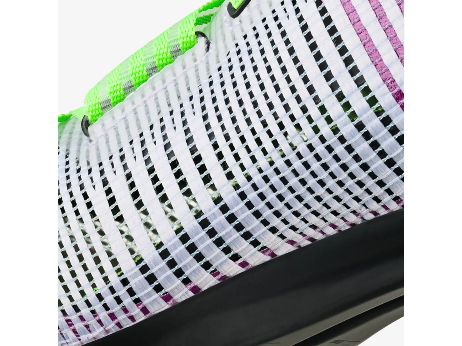 Fizik Vento Powerstrap Aeroweave road cycling shoes Light Violet/Neon Green
