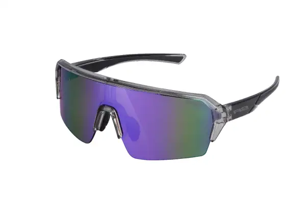 R2 Hype kids glasses grey/brown/purple chrome