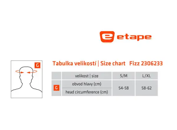 Etape Fizz cap black/mint
