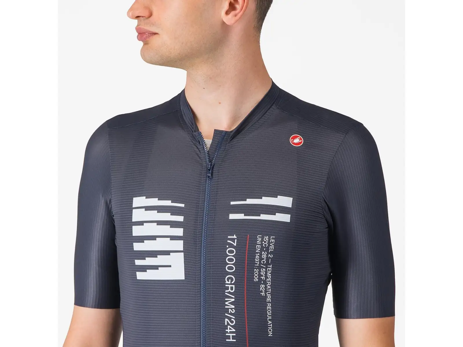 Castelli Espresso R-A/D men's jersey Twilight Blue