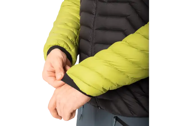 Dynafit Radical RDS Down Hooded men's jacket Golden lime/0720/0910