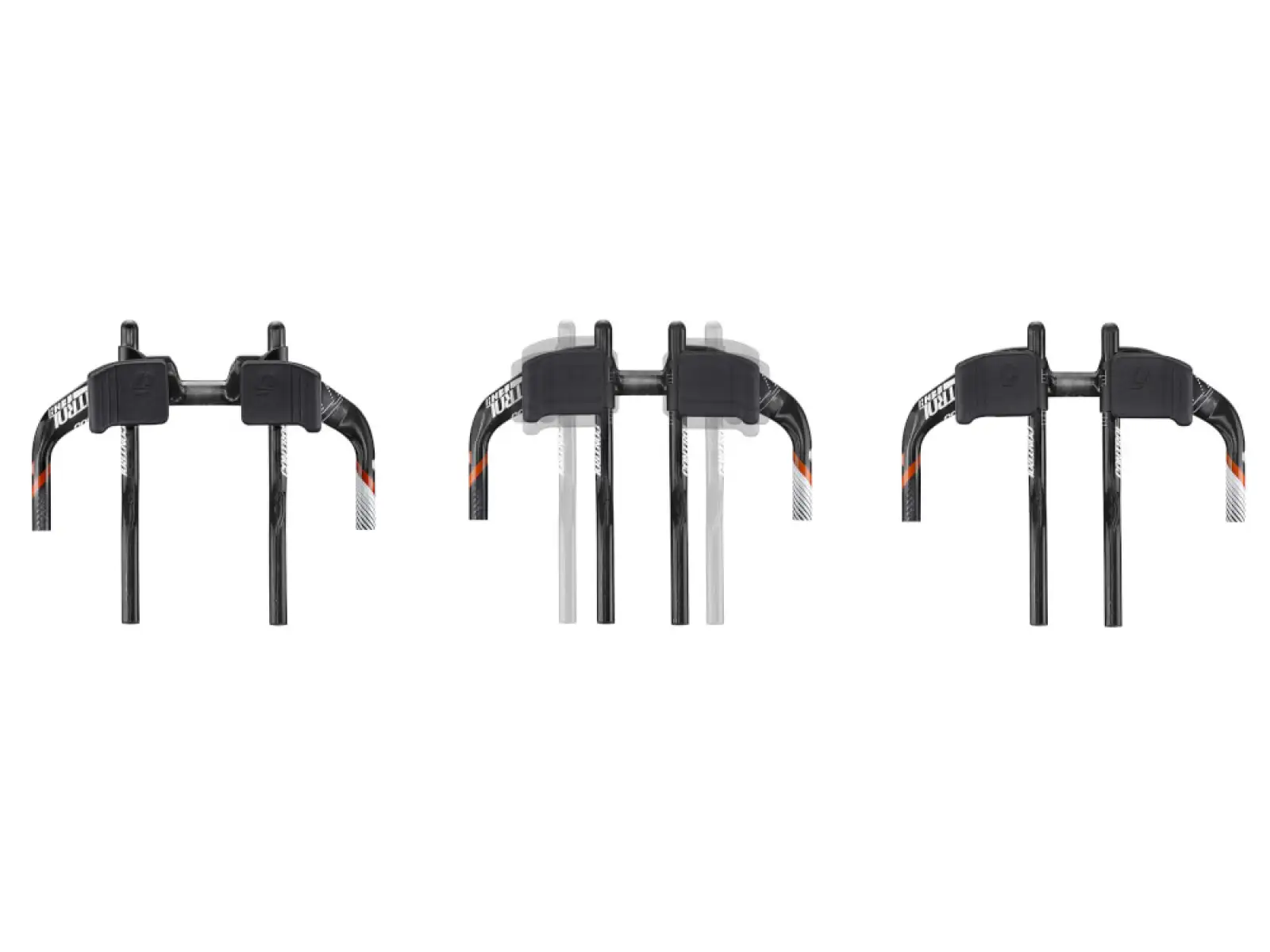 ControlTech Time Zone Aerobar carbon handlebars black