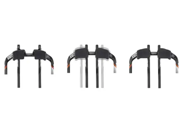 ControlTech Time Zone Aerobar carbon handlebars black